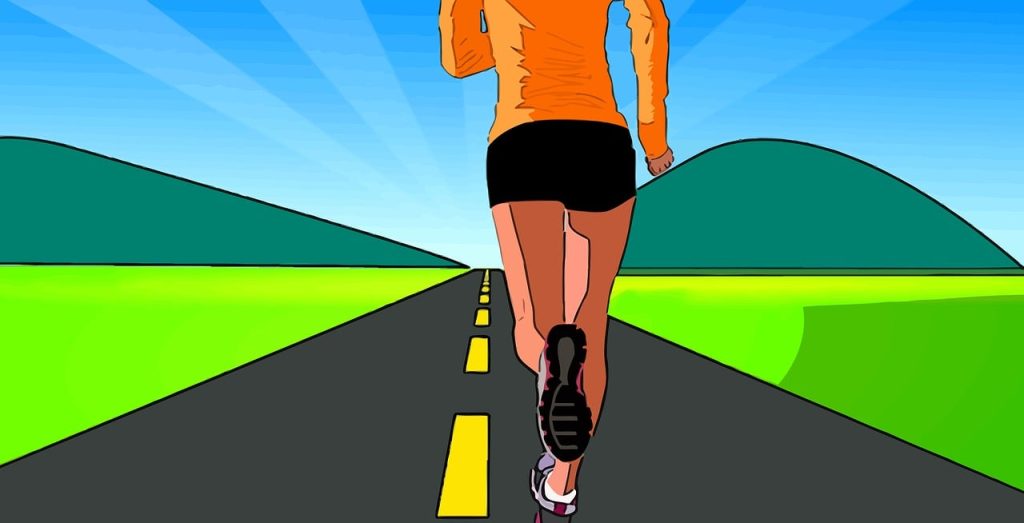 woman, road, running-1562560.jpg